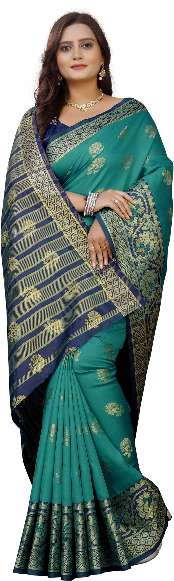 Jv-Flower-Green - Free, Dark Blue::Green