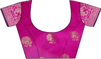 Jv-Flower-Navyblue - Free, Dark Blue::Pink