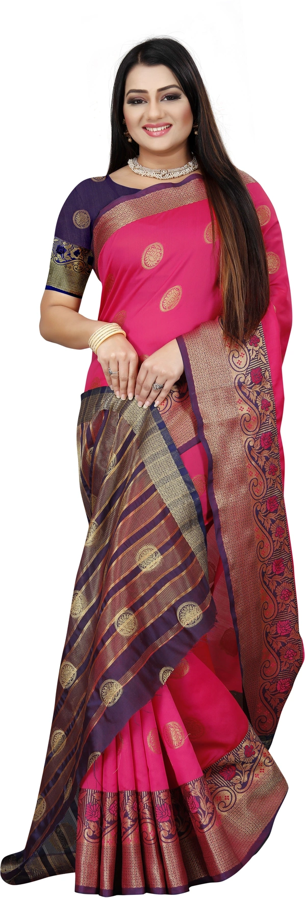 Jv-Round-Gajri - Free, Blue::Pink