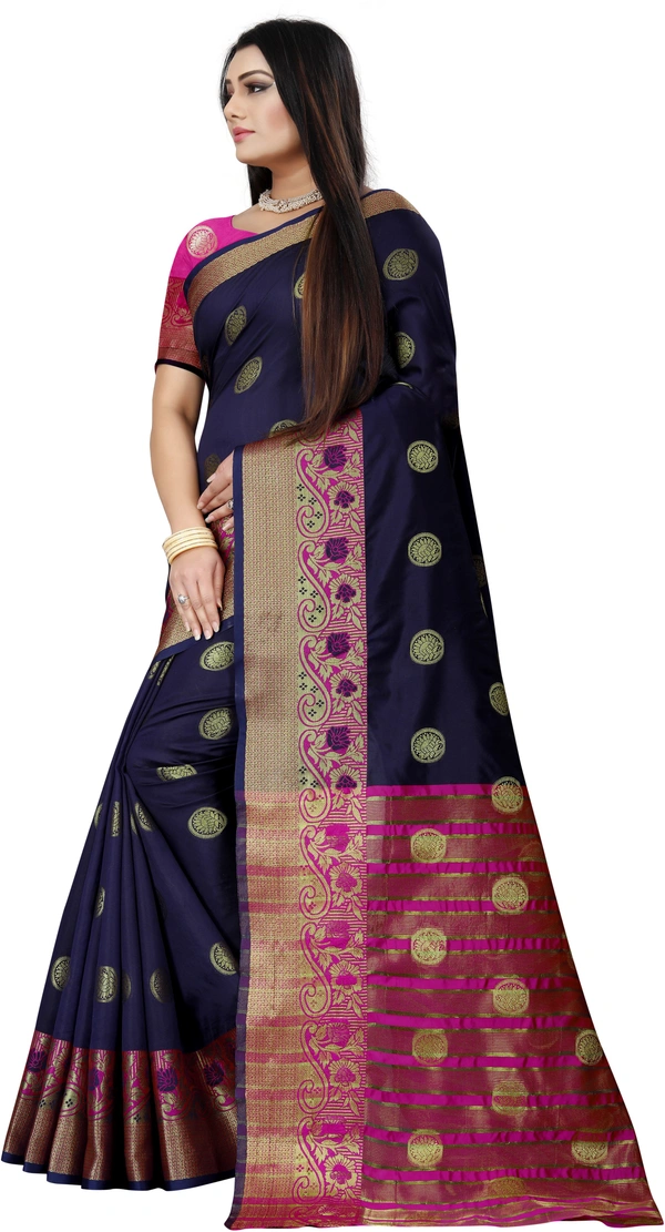Jv-Round-Navyblue - Free, Dark Blue::Pink