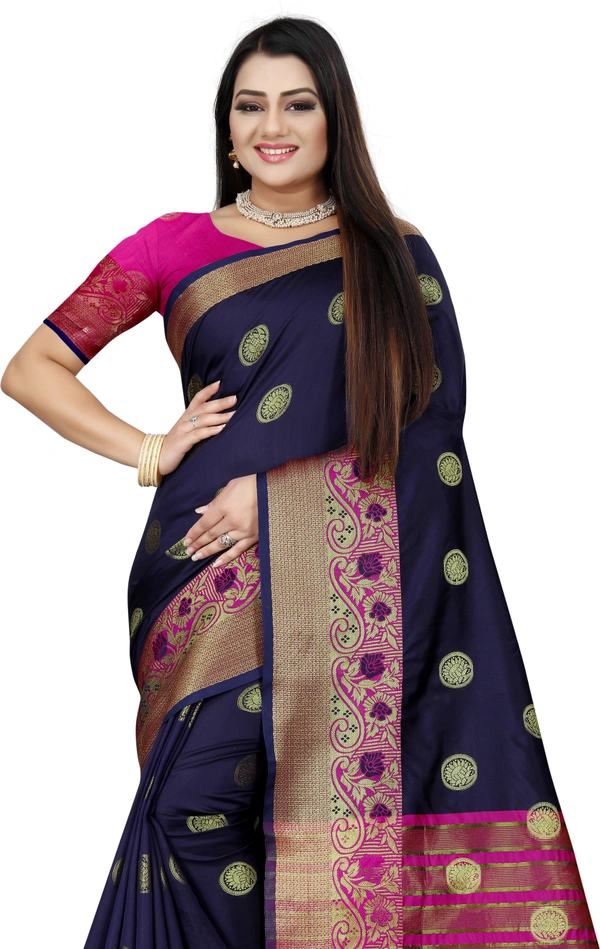 Jv-Round-Navyblue - Free, Dark Blue::Pink