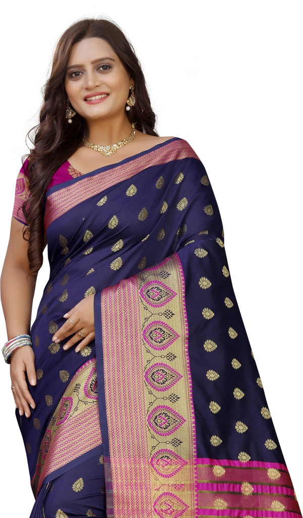 Jv-Tilak-Navyblue - Free, Dark Blue::Pink