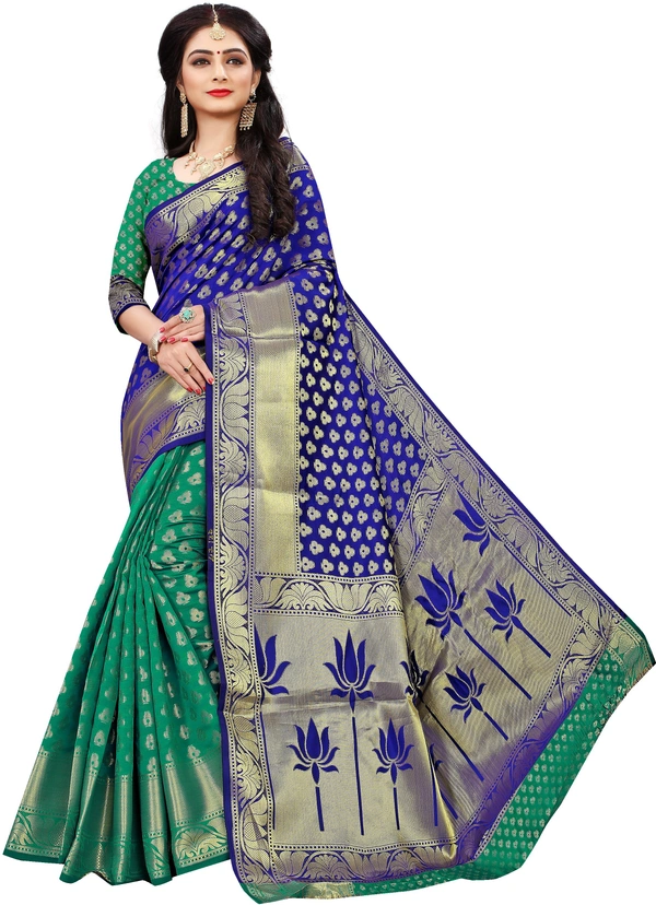 Lotus-Blue-Green - Free, Green