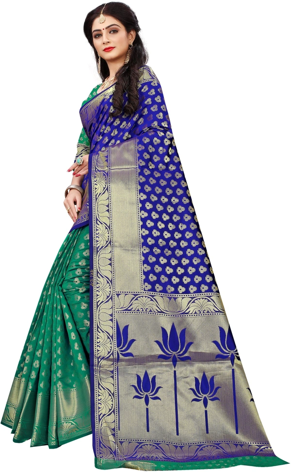 Lotus-Blue-Green - Free, Green