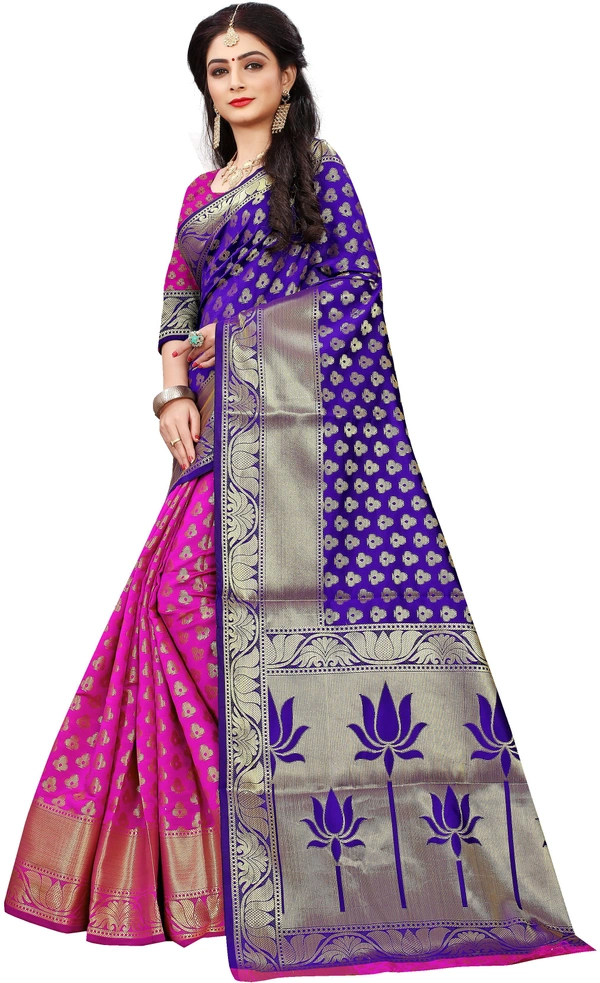 Lotus-Blue-Pink - Free, Blue