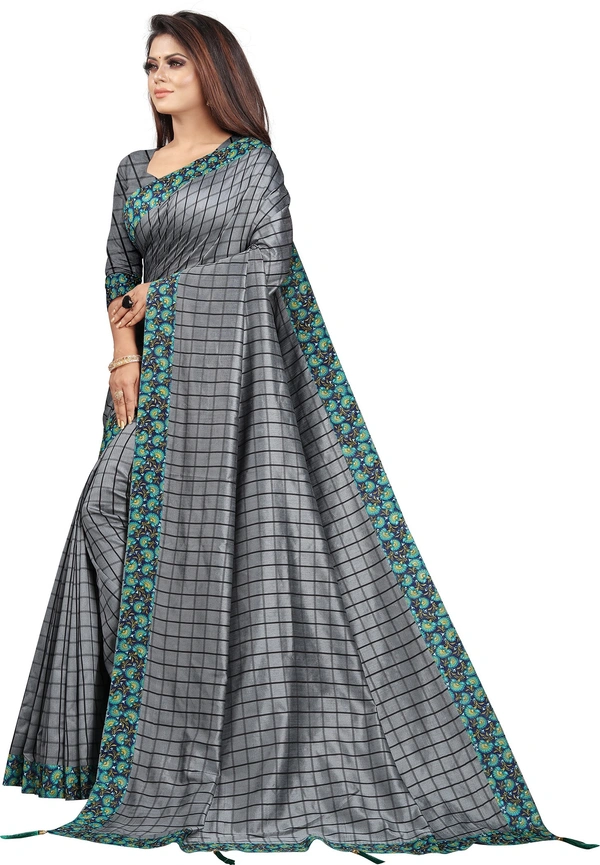 Mkt-Chexgreenlace-Darkgrey - Free, Black