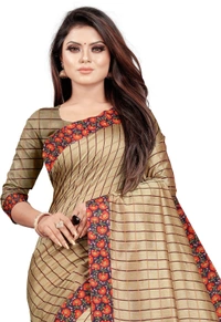 Mkt-Chexred-Brown - Free, Brown