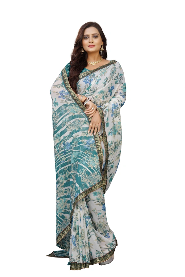 Printed-01-Skyblue - Free, Light Blue