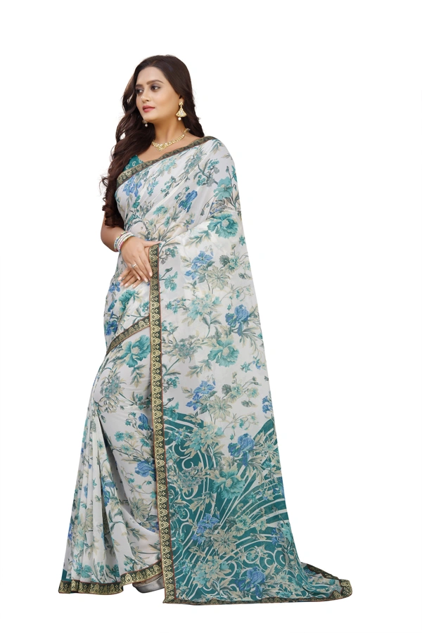 Printed-01-Skyblue - Free, Light Blue