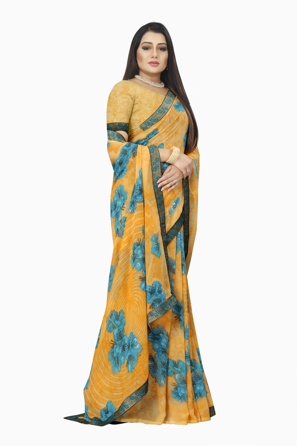 Printed-02-Orange - Free, Blue::Orange