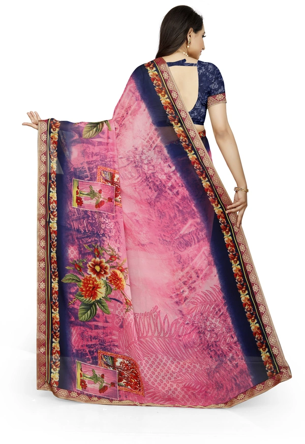 Printed-03-Pink - Free, Blue::Pink