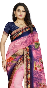 Printed-03-Pink - Free, Blue::Pink