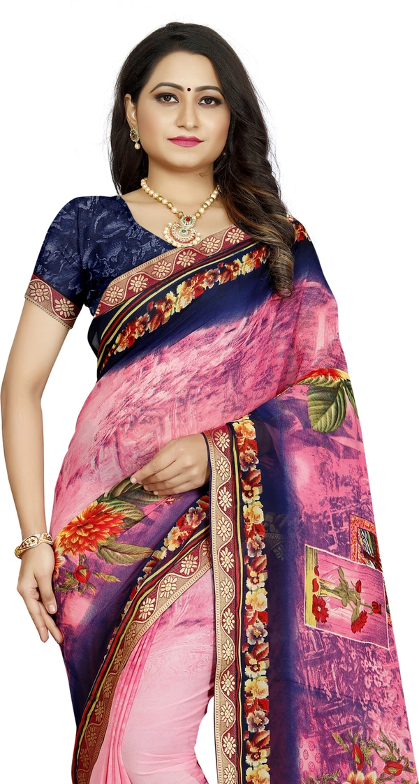 Printed-03-Pink - Free, Blue::Pink