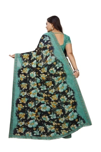Printed-04-Blue - Free, Blue::Black