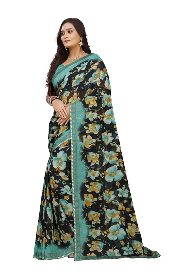 Printed-04-Blue - Free, Blue::Black