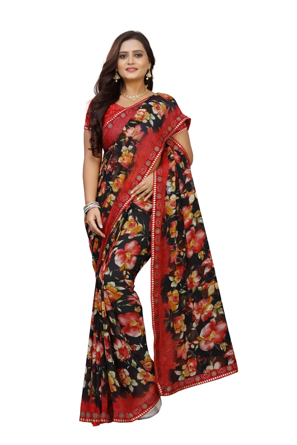 Printed-04-Red - Free, Red