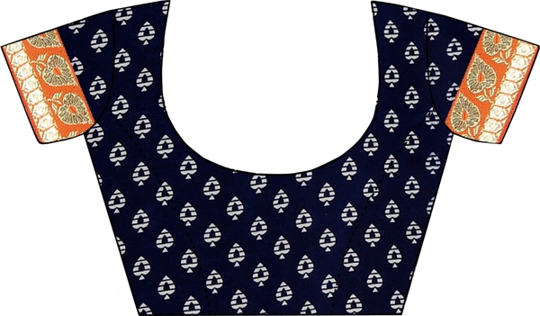 Printed-05-Orange - Free, Blue::Orange