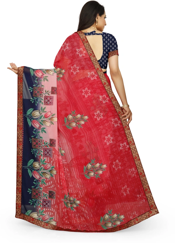 Printed-05-Pink - Free, Red::Blue