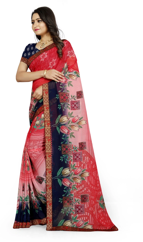 Printed-05-Pink - Free, Red::Blue