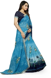 Printed-05-Skyblue - Free, Light Blue