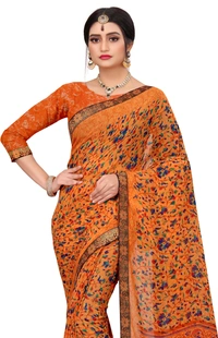 Printed-06-Orange - Free, Orange