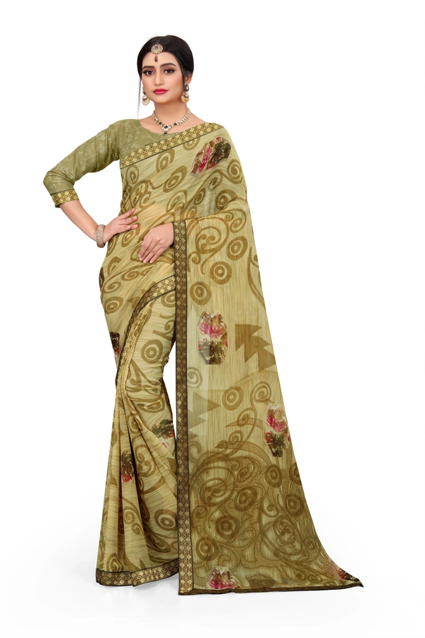 Printed-07-Brown - Free, Brown