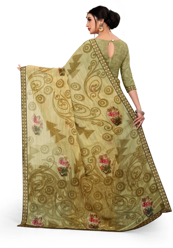 Printed-07-Brown - Free, Brown