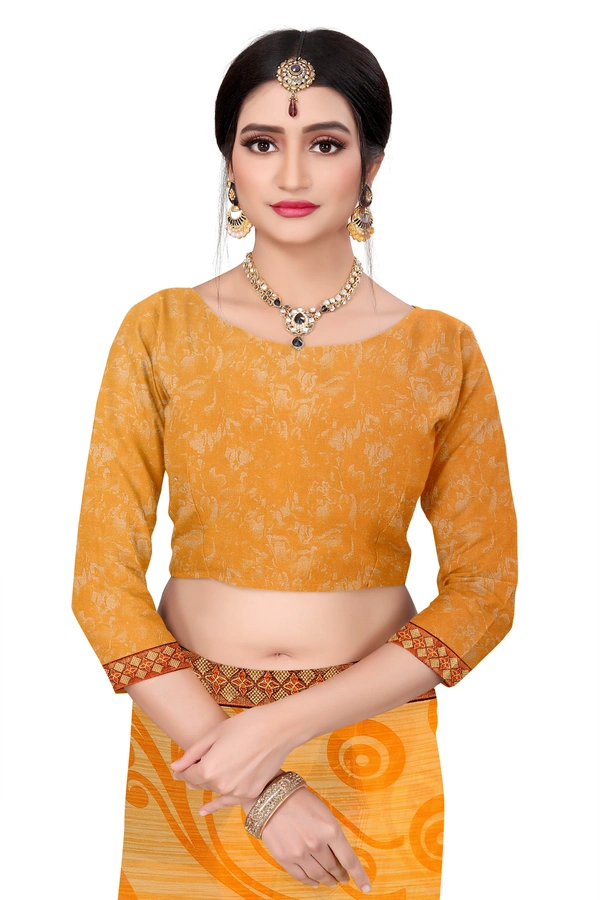Printed-07-Mustered - Free, Mustard
