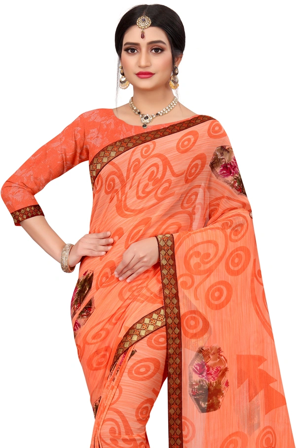 Printed-07-Orange - Free, Orange