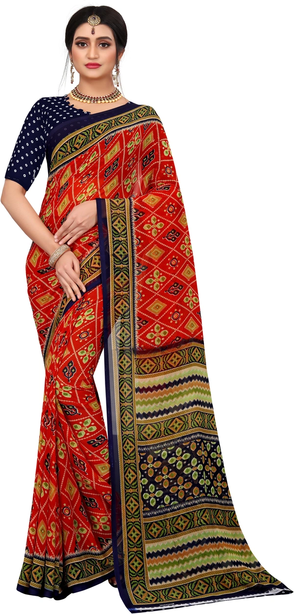 Printed-08-Darkred - Free, Multicolor