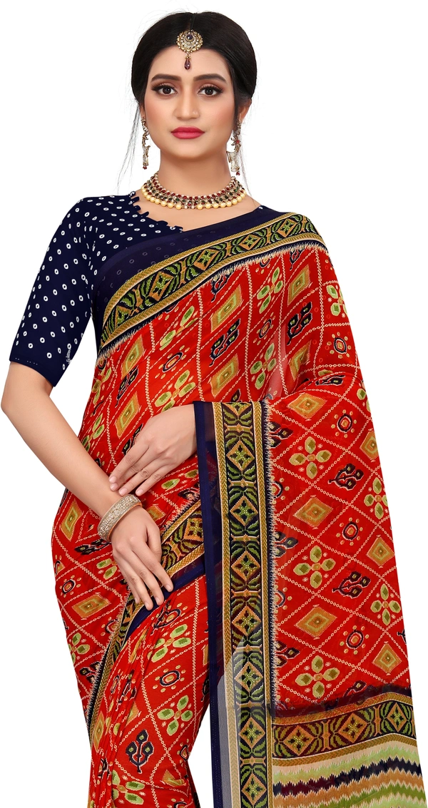Printed-08-Darkred - Free, Multicolor
