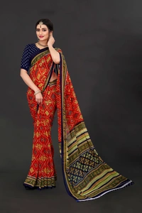 Printed-08-Darkred - Free, Multicolor