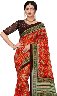 Printed-08-Maroon - Free, Red