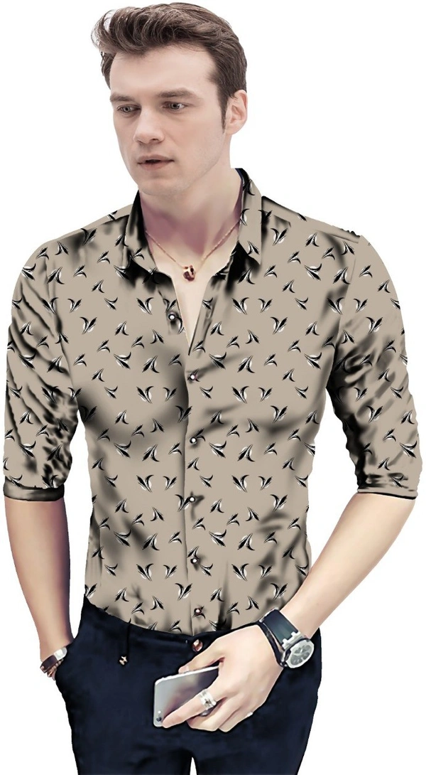 Shirt Butterfly Beige