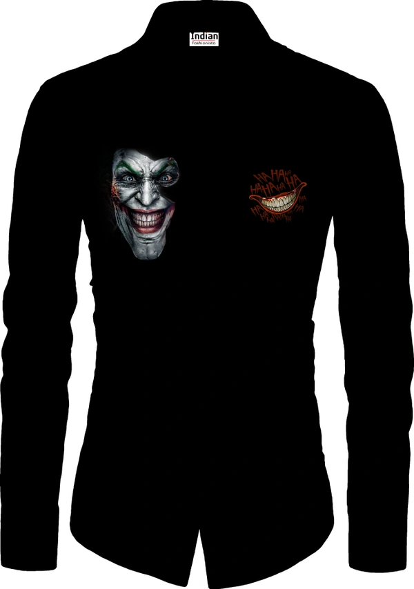 Shirt Card Smile Black