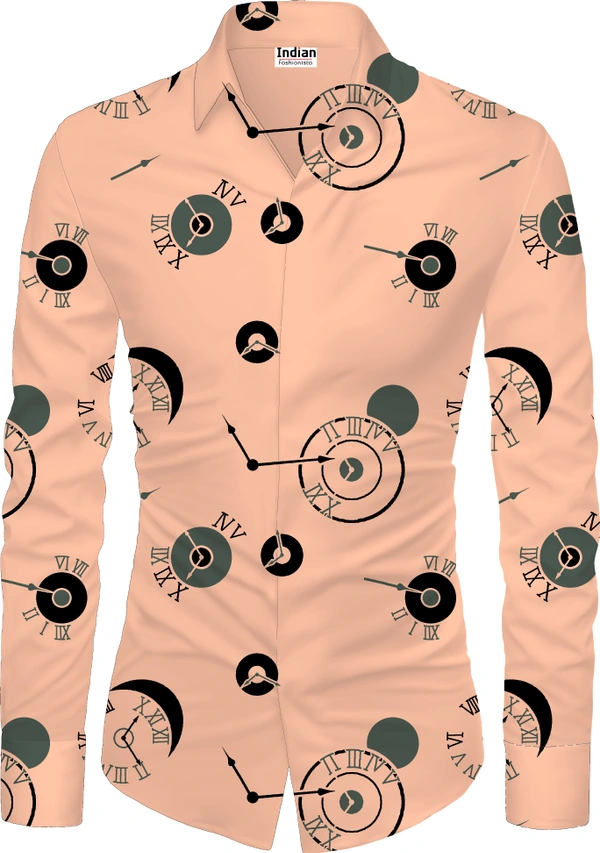 Shirt Clock Orange