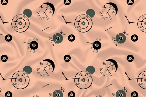 Shirt Clock Orange
