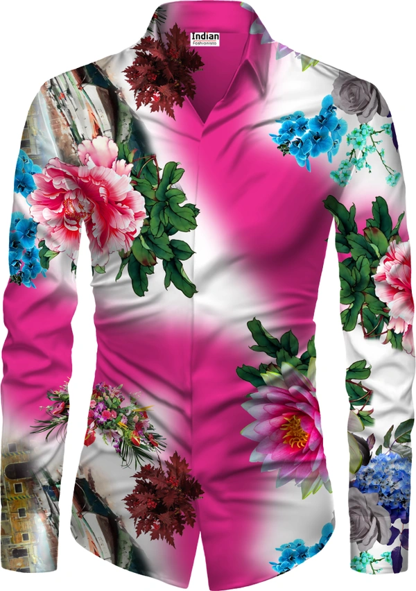 Shirt Flower Treepink Multicolor