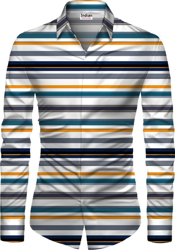 Shirt Orangeline Multicolor