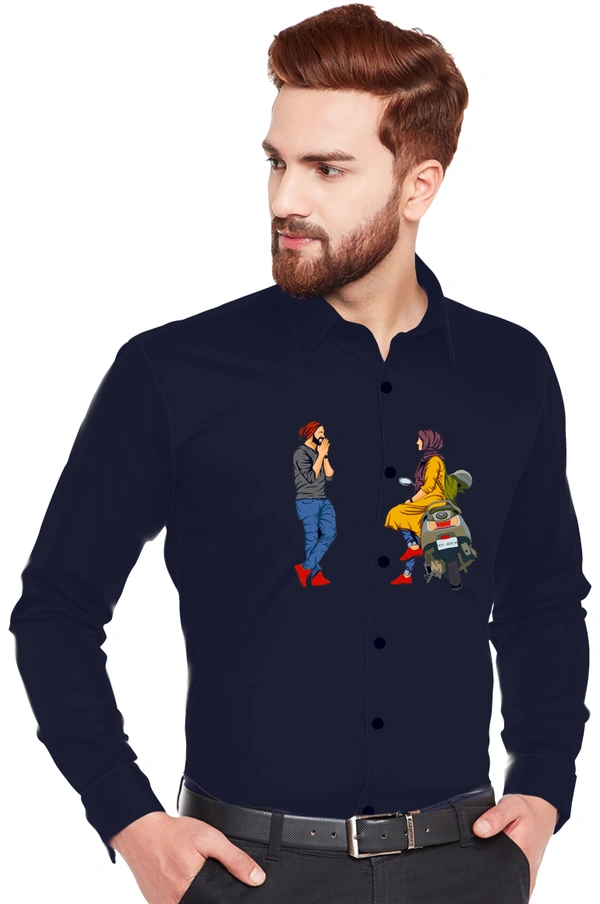 StichedShirt Boygirl Navy - L