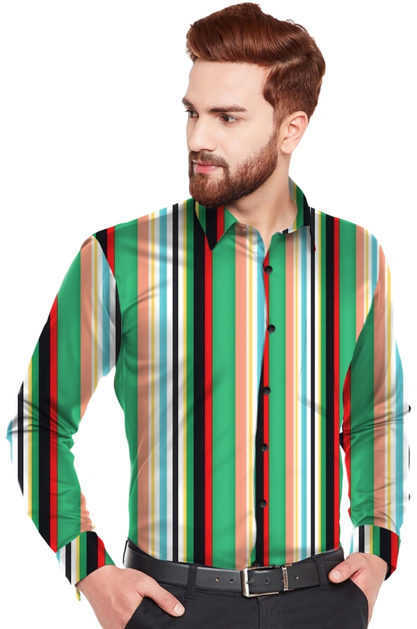 StichedShirt Multiline - L