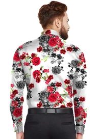 StichedShirt Redflower - XXL