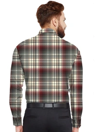 Stichshirt Chex Brown - L