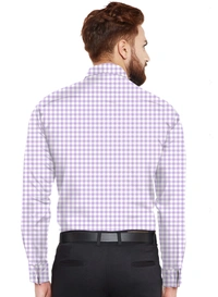 Stichshirt Chex Purple - S