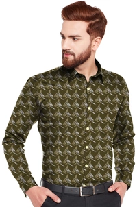 Stichshirt Grass Brown - S