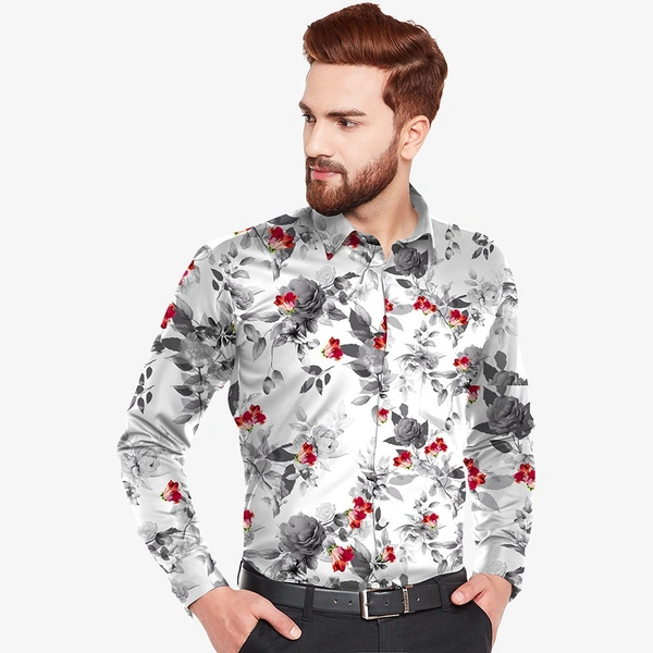 StichShirt RedblackFlower - XXL
