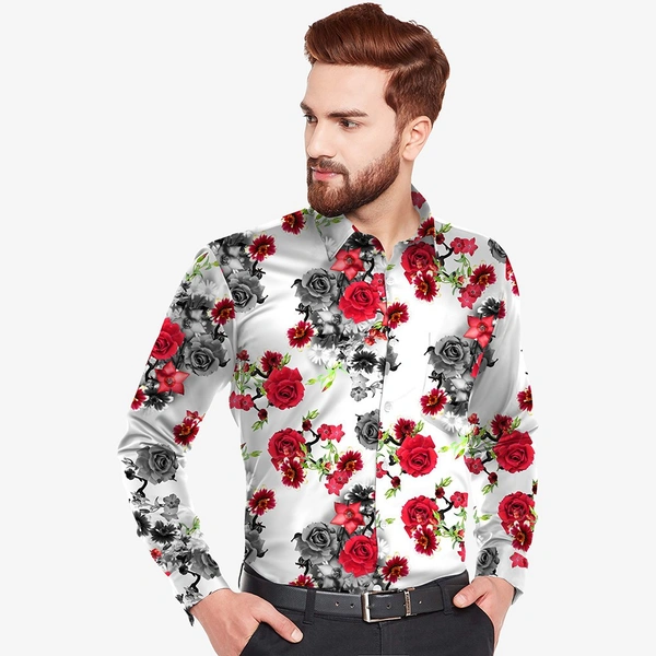 StichShirt Redflower - L
