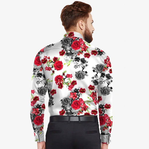 StichShirt Redflower - L