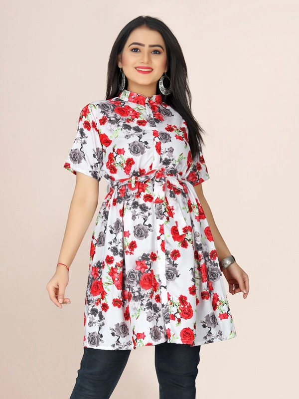 Tops Redflower - L, Red