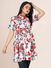Tops Redflower - L, Red
